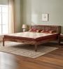 Elton Queen Bed In Sheesham Wood Finish