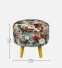 Elton Upholstered Foot stool in Multi-Colour