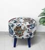 Elton Upholstered Foot stool in Multi-Colour