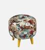 Elton Upholstered Foot stool in Multi-Colour