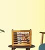 Elvin Sheesham Wood Magazine Rack In Brown Colour