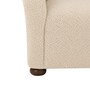 Elvora Wingback Chair In Beige Color