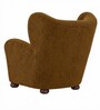 Elvora Wingback Chair In Brown Color