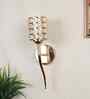 Elysia Gold Iron Wall Light | Inbuilt LED | without Bulb | Eliante