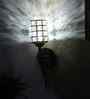 Elysia Gold Iron Wall Light | Inbuilt LED | without Bulb | Eliante