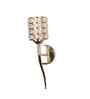 Elysia Gold Iron Wall Light | Inbuilt LED | without Bulb | Eliante