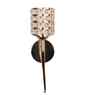 Elysia Gold Iron Wall Light | Inbuilt LED | without Bulb | Eliante