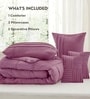 Elysium All Season Comforter With 2 Pillow Covers And 2 Accent Cushions