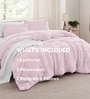 Elysium All Season Comforter With 2 Pillow Covers And 2 Accent Cushions