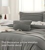 Elysium All Season Comforter With 2 Pillow Covers And 2 Accent Cushions