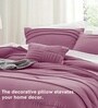 Elysium All Season Comforter With 2 Pillow Covers And 2 Accent Cushions