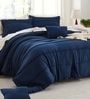 Elysium All Season Comforter With 2 Pillow Covers And 2 Accent Cushions