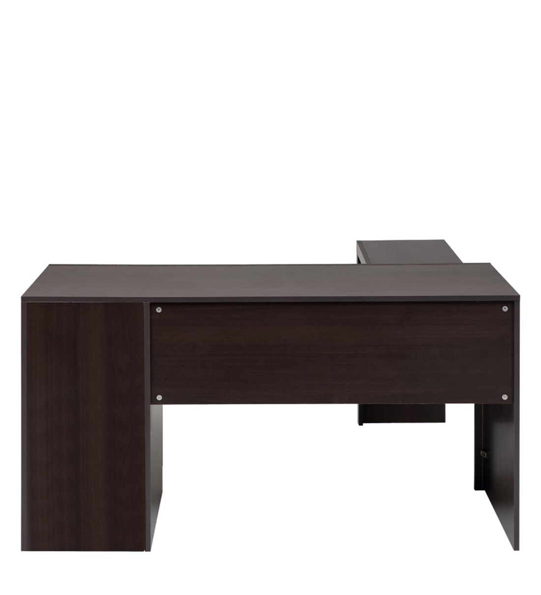 Buy Emily Office Desk In Dark Brown Colour By Evok Online Modern