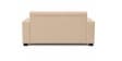 Emerson 3 seater Velvet Fabric Sofa In Beige Colour