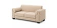 Emerson 3 seater Velvet Fabric Sofa In Beige Colour