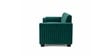 Emerson 3 seater Velvet Fabric Sofa In Green Colour