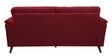 Emilia Fabric 3 Seater Sofa In Rust Red Colour
