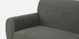 Emiliana Velvet 3 Seater Sofa in Grey Colour