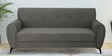 Emiliana Velvet 3 Seater Sofa in Grey Colour