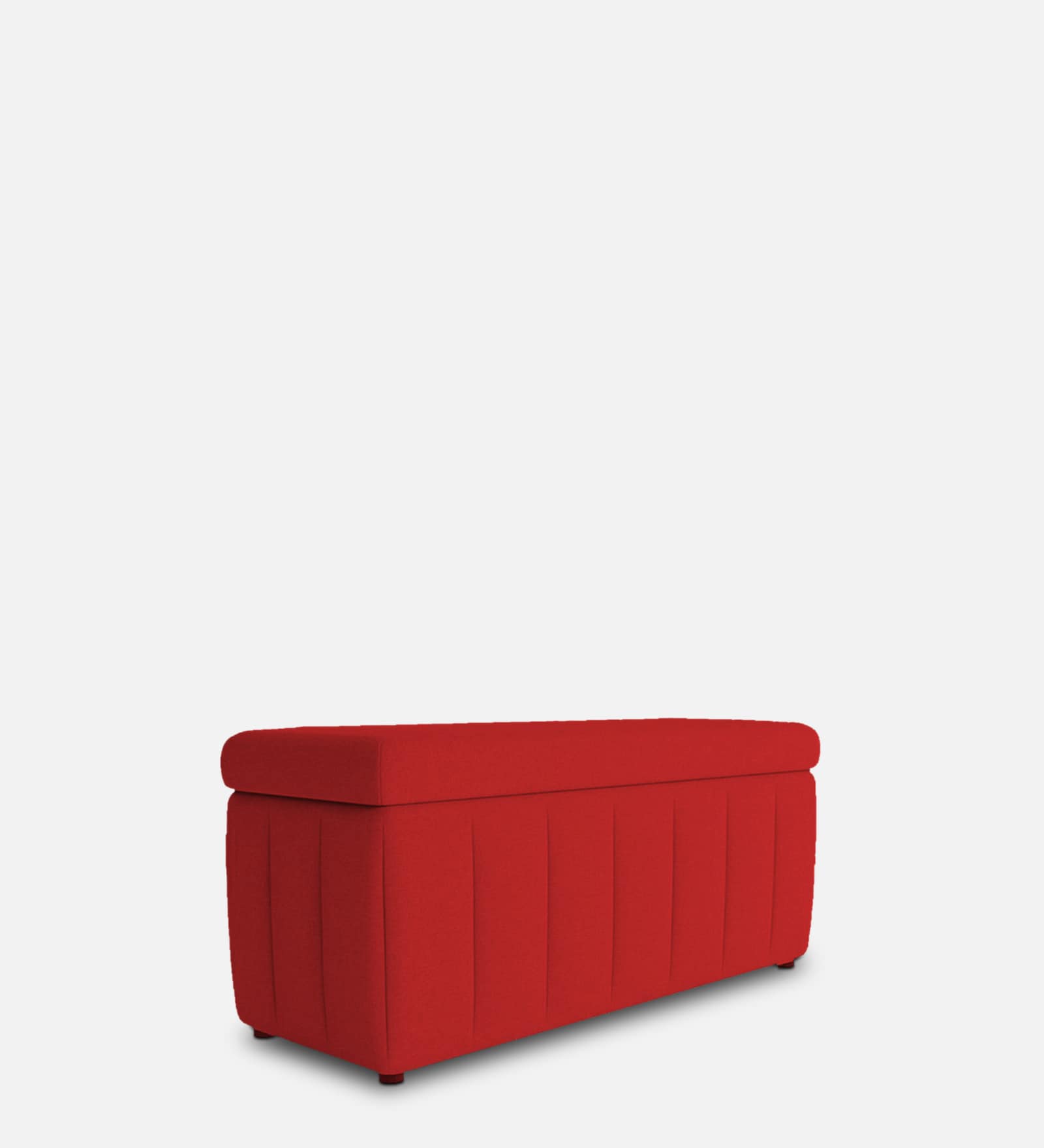 Emma 2 Seater Bench with Storage in Red Colour