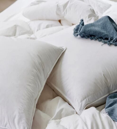 Emma High Duck Down Pillow 27x19 Inches for Side  Sleepers