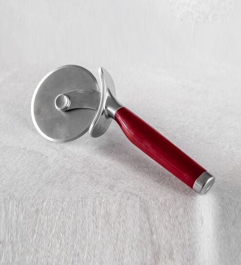Empire Red Plastic  Pizza Cutter