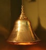 Brass Bell Shape Hanging Light
