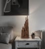 Emanate Wooden Table Lamp with Brown Base