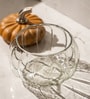Ember Glass Jar Glass & Acacia Wood with Metal Knob