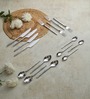 Ember Texture Cutlery Set Silver