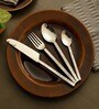 Ember Texture Cutlery Set Silver