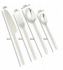 Ember Texture Cutlery Set Silver
