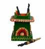 Embossed Green
Paper Mache Pen Stand