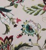 Embrace Queen Size Floral Bed In White Colour