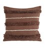 Embroidered Cotton 18 x 18 Inch Cushion Covers (Set of 2)