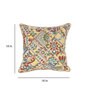Embroidered Cotton 18 x 18 Inch Cushion Covers (Set of 2)