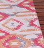 Traditional Pattern Red Polyester 84X12 Inches Table Runner