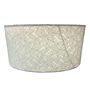 Embroidery Transparent Drum Lampshade