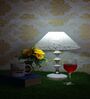 Embroidery Transparent Round Lampshade