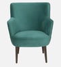Emerald Chic Velvet Accent Chair In Light Green Colour