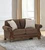 By Royaloak Emerald Fabric 2 Seater Sofa In Brown Colour