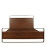 Emerald King Size Bed in Teak Finish