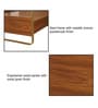 Emerald King Size Bed in Teak Finish
