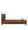 Emerald King Size Bed in Teak Finish