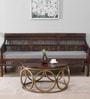 Emerant Metal Coffee Table In Matte Gold Finish