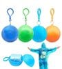 Assorted Transparent Poncho Raincoat for Men & Women Pack Of 2