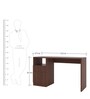 Emica Writing Table in Brown Finish