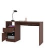 Emica Writing Table in Brown Finish