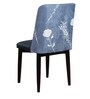 Emil Fabric Dining Chair In Blue Colour
