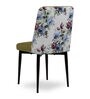 Emil Fabric Dining Chair in Light Green Colour